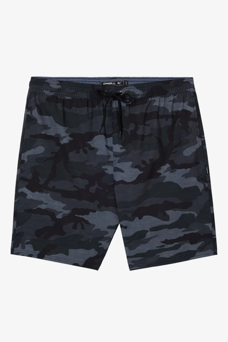 O'Neill Men's Reserve E-Waist 18" Hybrid Shorts - Black Camo