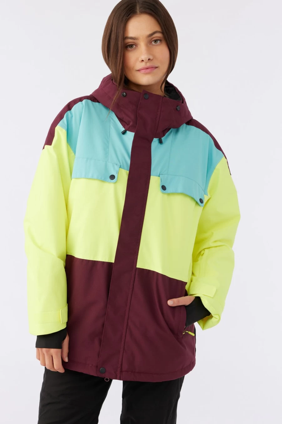 O'Neill Women's Tanzanite Jacket – Lightweight Water-Resistant Outdoor Coat