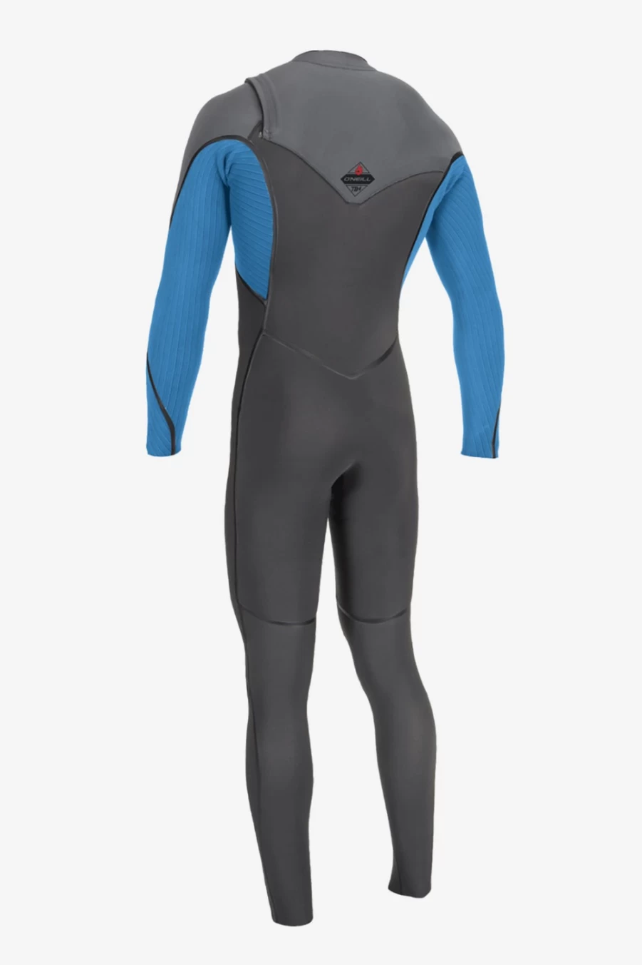 O'Neill Men's Hyperfreak Fire 3/2mm Chest Zip Full Wetsuit - Oilsmoke