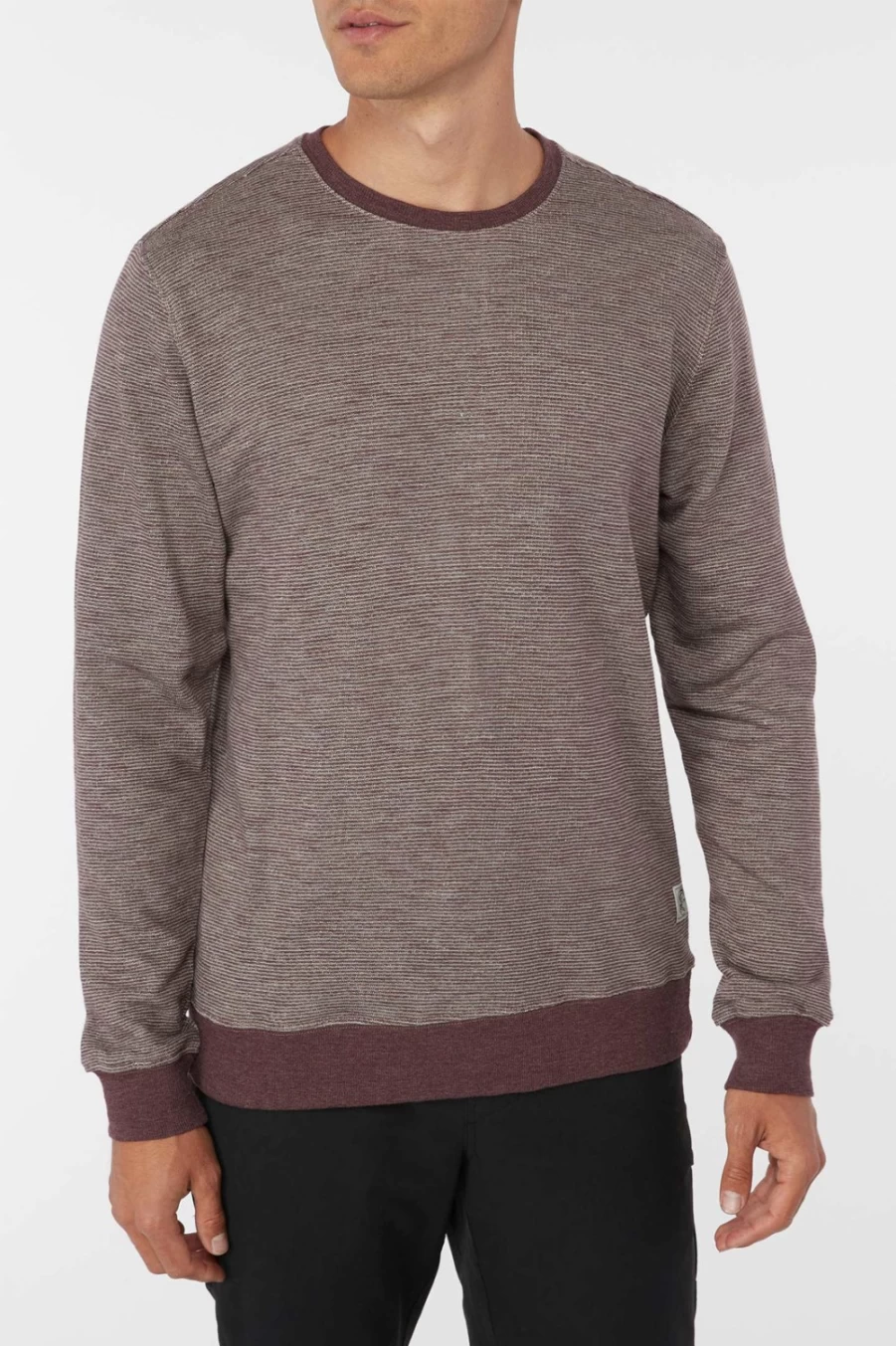 O'Neill Men's Daybreak Crew Fleece Sweatshirt in Huckleberry - Og Collection