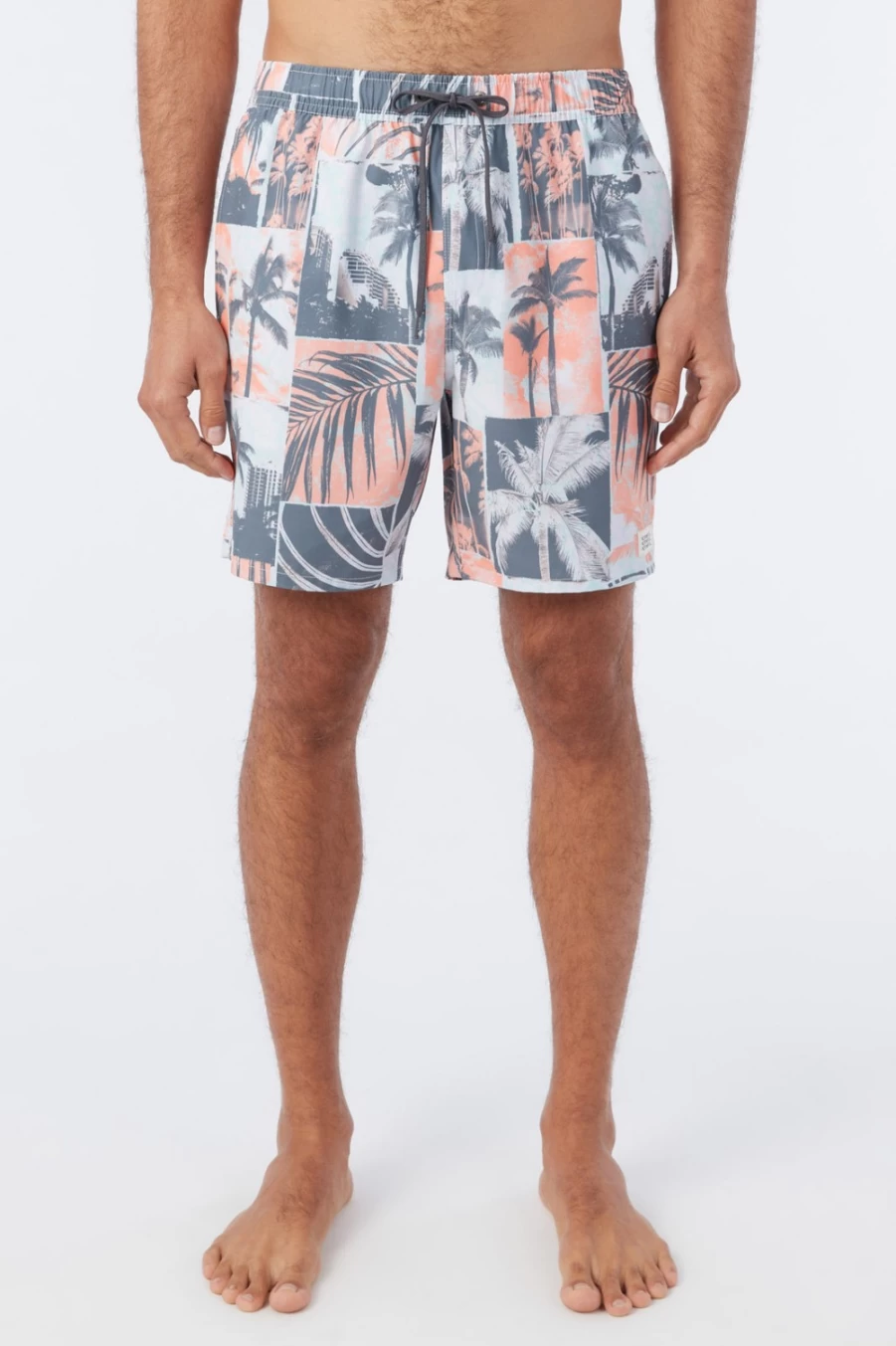 O'Neill Men's Hermosa Crew 17" Boardshorts - Grey