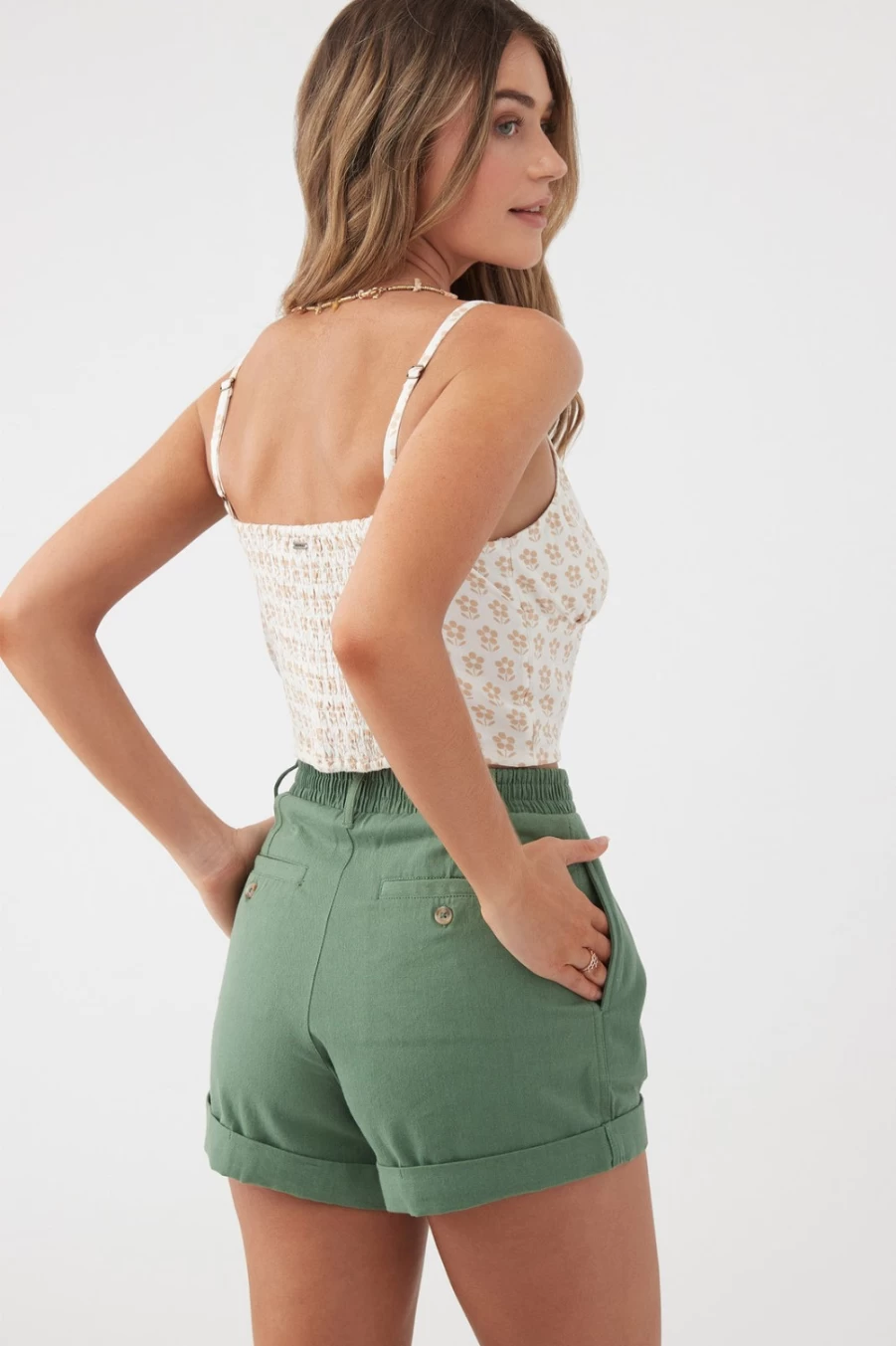O'Neill Women's Moss Benton Shorts - Comfortable Outdoor Activewear