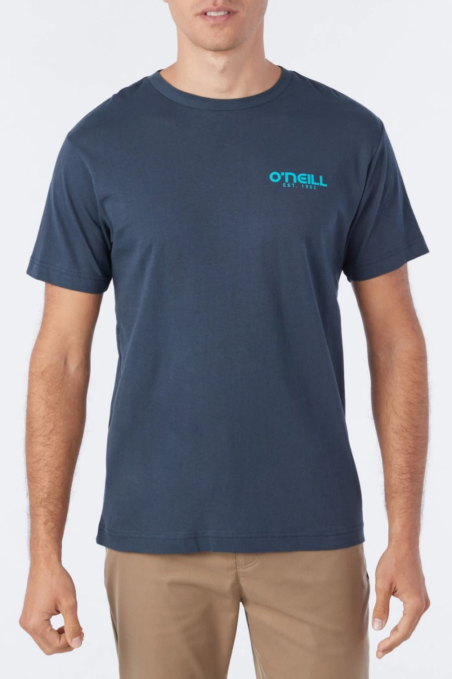 O'Neill Men's Early Bird Tee in New Navy - Casual Short Sleeve T-Shirt